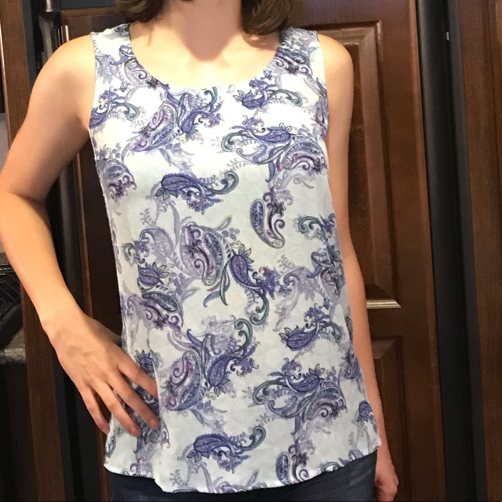 Talbots Sleeveless Blouse